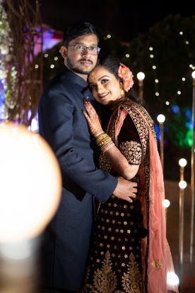 marriage reception photoshoot